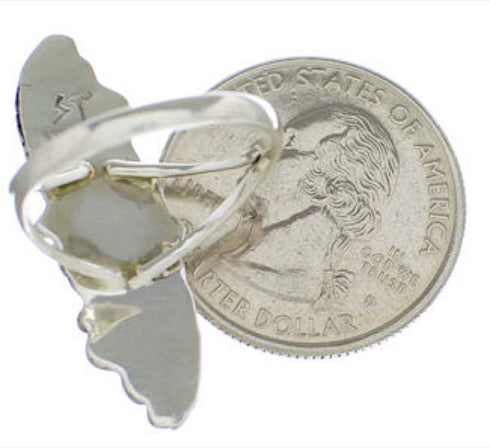 Sterling Silver Scalloped Leaf Ring Size 6-1/4 FX93634